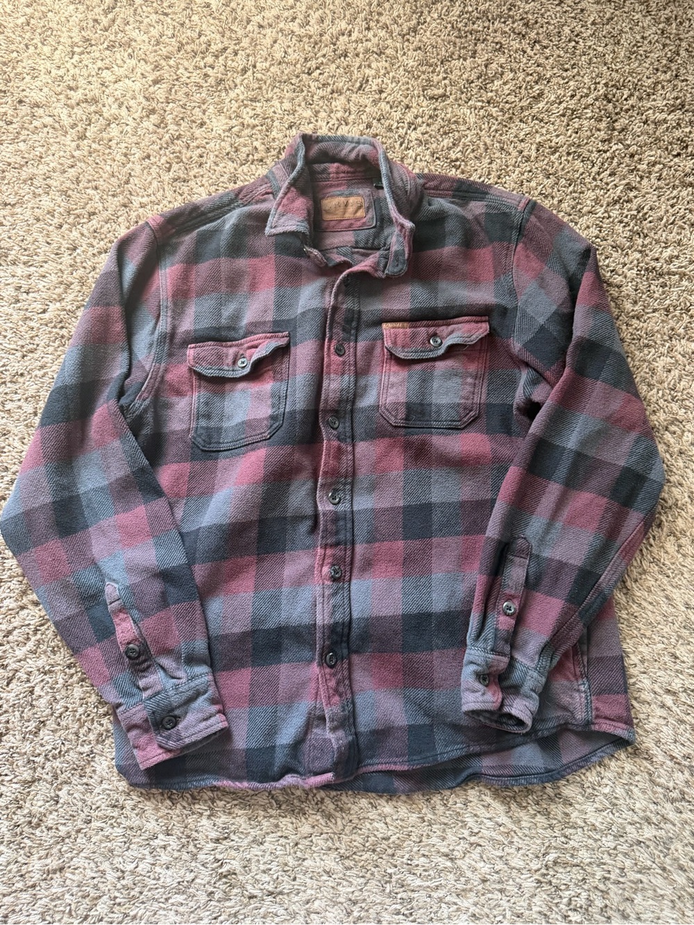 Orvis Classic Collection Men’s Plaid Button-Down Shirt - Size Large